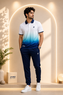 Men's 2Pcs Dry Fit Polo Shirt with Trouser | Modern Style Impress To Everyone ..