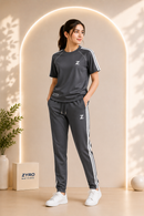 Men's 2Pcs Dry Fit Polo Shirt with Trouser | Modern Style Impress To Everyone ..