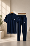 Men's 2Pcs Dry Fit Polo Shirt with Trouser | "Quality That Feel & Impress
