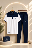 Men's 2Pcs Dry Fit Polo Shirt with Trouser | Premium Quality Impress To Everyone*